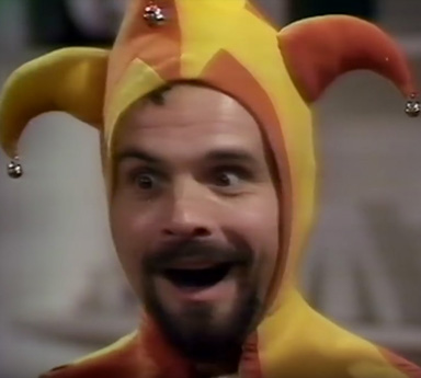 Timothy Claypole looks surprised at the prospect of attacrting young girls who might mistake him for a team captain whilst wearing a black arm band