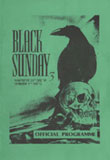 Black Sunday 3 programme front cover