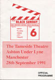 Black Sunday 6 programme front cover